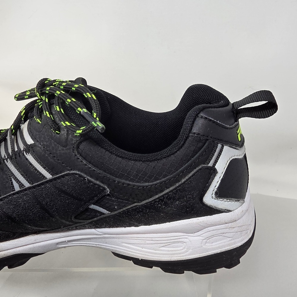 Fila All Terrain Trail Running Shoes Mens 9 Black Lime Green 1JM01275-016 Exc - Picture 13 of 16